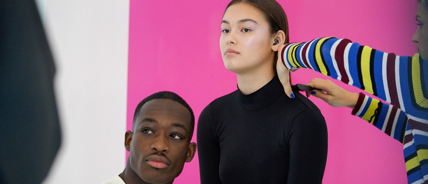 Behind the scenes: Loop Iridescent photo shoot