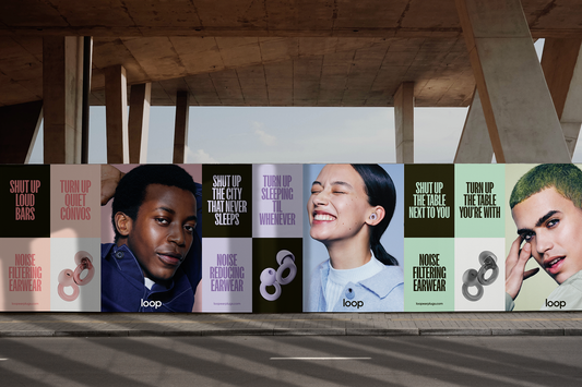 Loop launches first Global Brand Campaign: "Shut Up Noise, Turn Up Sound"