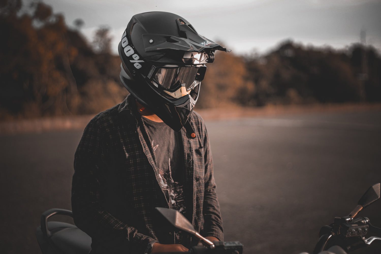 Wear proper motorcycle gear