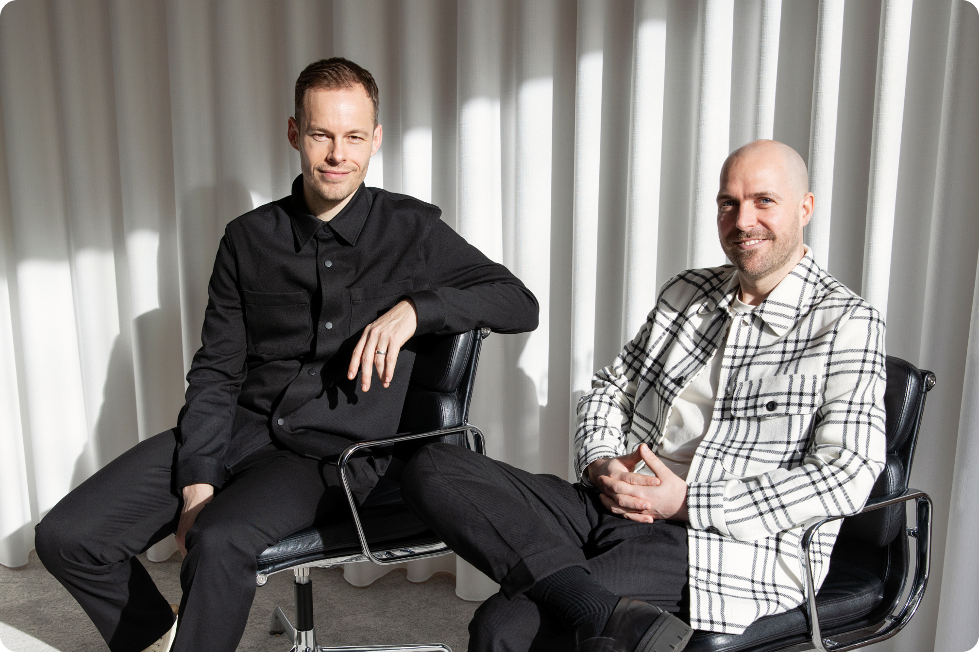 Loop Earplugs co-founders Dimitri O and Maarten Bodewes